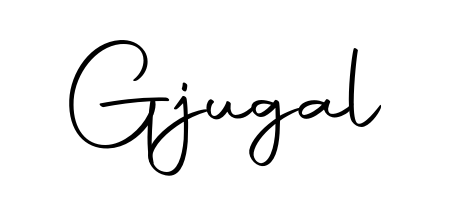 Download transparent PNG signature for name Gjugal styled with Autography-DOLnW font. Ready to paste directly into PDF and Word agreements. Gjugal signature style 10 images and pictures png