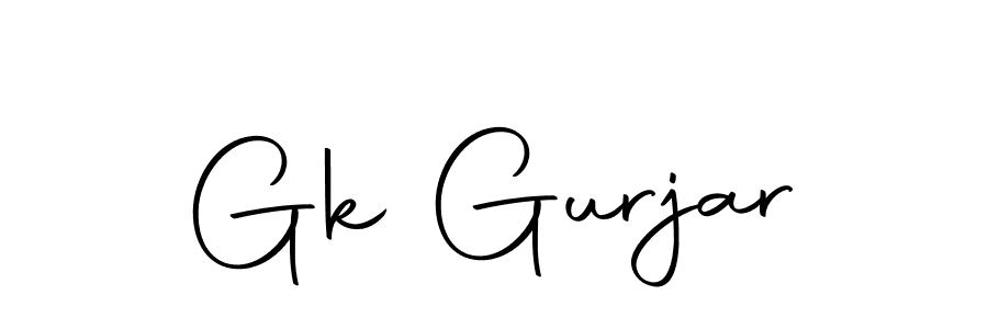 You should practise on your own different ways (Autography-DOLnW) to write your name (Gk Gurjar) in signature. don't let someone else do it for you. Gk Gurjar signature style 10 images and pictures png
