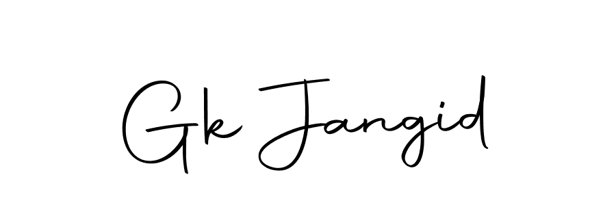 Autography-DOLnW is a professional signature style that is perfect for those who want to add a touch of class to their signature. It is also a great choice for those who want to make their signature more unique. Get Gk Jangid name to fancy signature for free. Gk Jangid signature style 10 images and pictures png