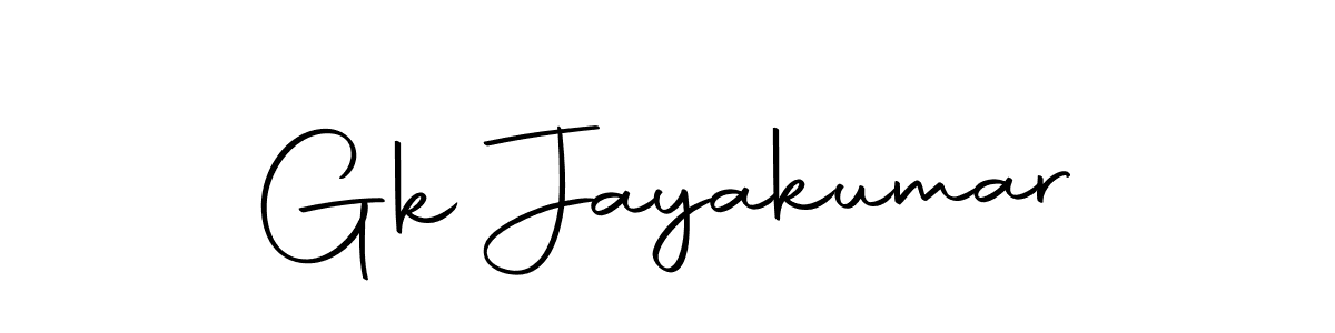 Gk Jayakumar stylish signature style. Best Handwritten Sign (Autography-DOLnW) for my name. Handwritten Signature Collection Ideas for my name Gk Jayakumar. Gk Jayakumar signature style 10 images and pictures png