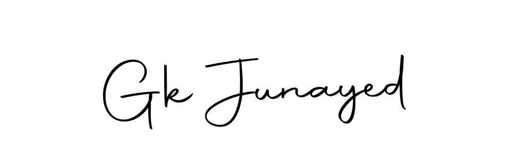 How to make Gk Junayed signature? Autography-DOLnW is a professional autograph style. Create handwritten signature for Gk Junayed name. Gk Junayed signature style 10 images and pictures png