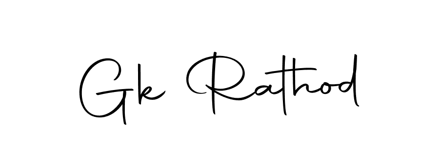 Gk Rathod stylish signature style. Best Handwritten Sign (Autography-DOLnW) for my name. Handwritten Signature Collection Ideas for my name Gk Rathod. Gk Rathod signature style 10 images and pictures png