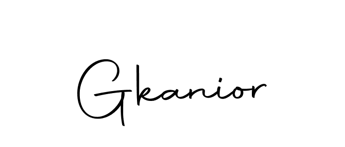 How to make Gkanior signature? Autography-DOLnW is a professional autograph style. Create handwritten signature for Gkanior name. Gkanior signature style 10 images and pictures png