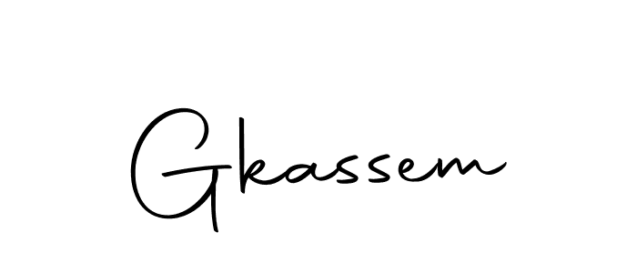 The best way (Autography-DOLnW) to make a short signature is to pick only two or three words in your name. The name Gkassem include a total of six letters. For converting this name. Gkassem signature style 10 images and pictures png