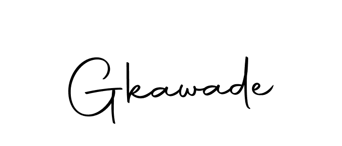 Gkawade stylish signature style. Best Handwritten Sign (Autography-DOLnW) for my name. Handwritten Signature Collection Ideas for my name Gkawade. Gkawade signature style 10 images and pictures png