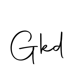 How to make Gkd signature? Autography-DOLnW is a professional autograph style. Create handwritten signature for Gkd name. Gkd signature style 10 images and pictures png