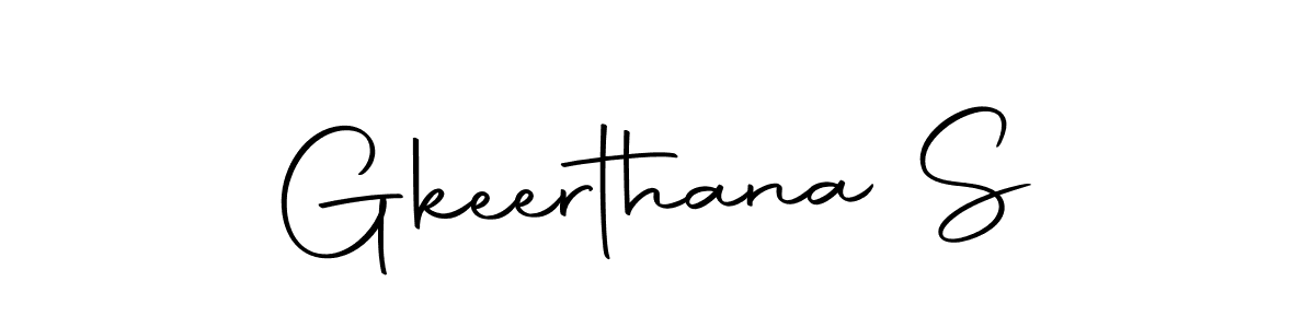 Similarly Autography-DOLnW is the best handwritten signature design. Signature creator online .You can use it as an online autograph creator for name Gkeerthana S. Gkeerthana S signature style 10 images and pictures png