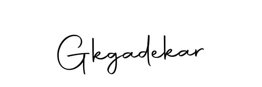 The best way (Autography-DOLnW) to make a short signature is to pick only two or three words in your name. The name Gkgadekar include a total of six letters. For converting this name. Gkgadekar signature style 10 images and pictures png