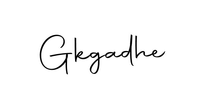 if you are searching for the best signature style for your name Gkgadhe. so please give up your signature search. here we have designed multiple signature styles  using Autography-DOLnW. Gkgadhe signature style 10 images and pictures png