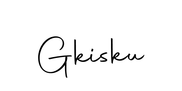 Design your own signature with our free online signature maker. With this signature software, you can create a handwritten (Autography-DOLnW) signature for name Gkisku. Gkisku signature style 10 images and pictures png
