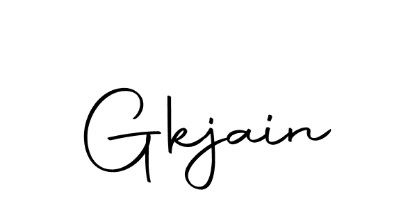 How to make Gkjain name signature. Use Autography-DOLnW style for creating short signs online. This is the latest handwritten sign. Gkjain signature style 10 images and pictures png