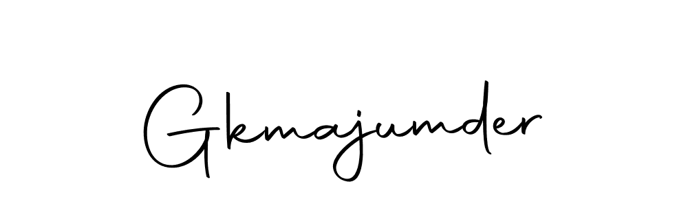 How to make Gkmajumder signature? Autography-DOLnW is a professional autograph style. Create handwritten signature for Gkmajumder name. Gkmajumder signature style 10 images and pictures png