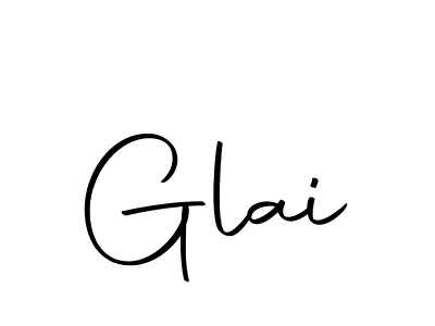 Use a signature maker to create a handwritten signature online. With this signature software, you can design (Autography-DOLnW) your own signature for name Glai. Glai signature style 10 images and pictures png