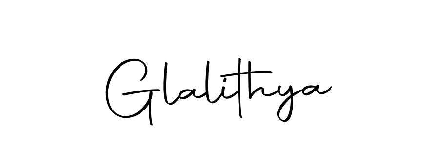 Design your own signature with our free online signature maker. With this signature software, you can create a handwritten (Autography-DOLnW) signature for name Glalithya. Glalithya signature style 10 images and pictures png