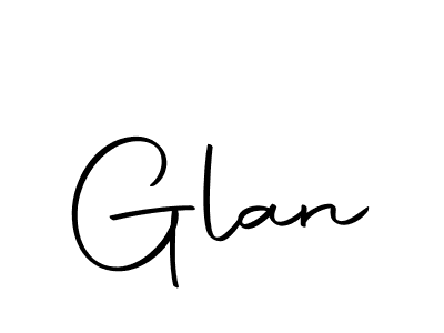 Design your own signature with our free online signature maker. With this signature software, you can create a handwritten (Autography-DOLnW) signature for name Glan. Glan signature style 10 images and pictures png