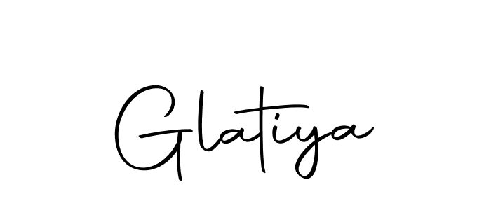 Make a short Glatiya signature style. Manage your documents anywhere anytime using Autography-DOLnW. Create and add eSignatures, submit forms, share and send files easily. Glatiya signature style 10 images and pictures png