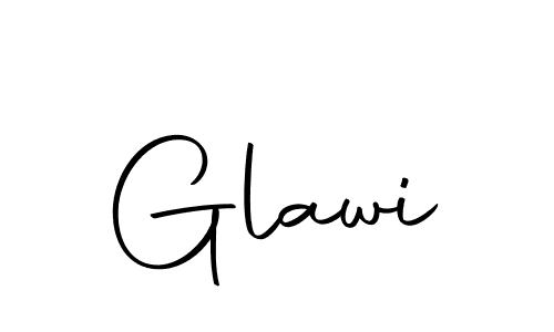 Use a signature maker to create a handwritten signature online. With this signature software, you can design (Autography-DOLnW) your own signature for name Glawi. Glawi signature style 10 images and pictures png