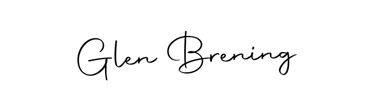 Make a beautiful signature design for name Glen Brening. Use this online signature maker to create a handwritten signature for free. Glen Brening signature style 10 images and pictures png