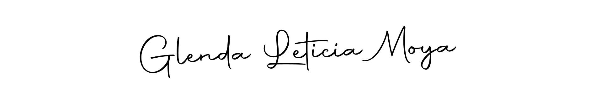 You can use this online signature creator to create a handwritten signature for the name Glenda Leticia Moya. This is the best online autograph maker. Glenda Leticia Moya signature style 10 images and pictures png