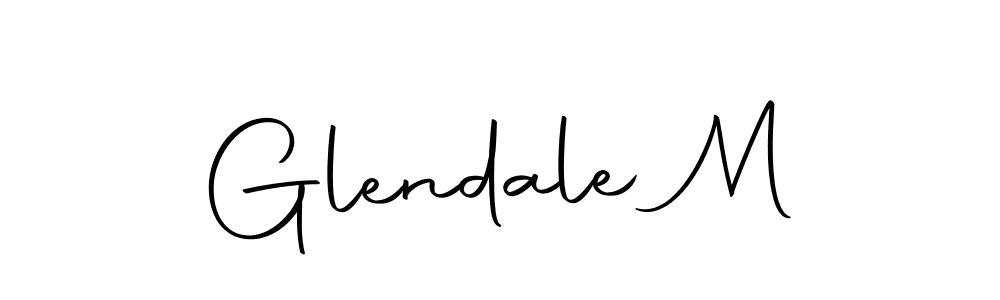 It looks lik you need a new signature style for name Glendale M. Design unique handwritten (Autography-DOLnW) signature with our free signature maker in just a few clicks. Glendale M signature style 10 images and pictures png