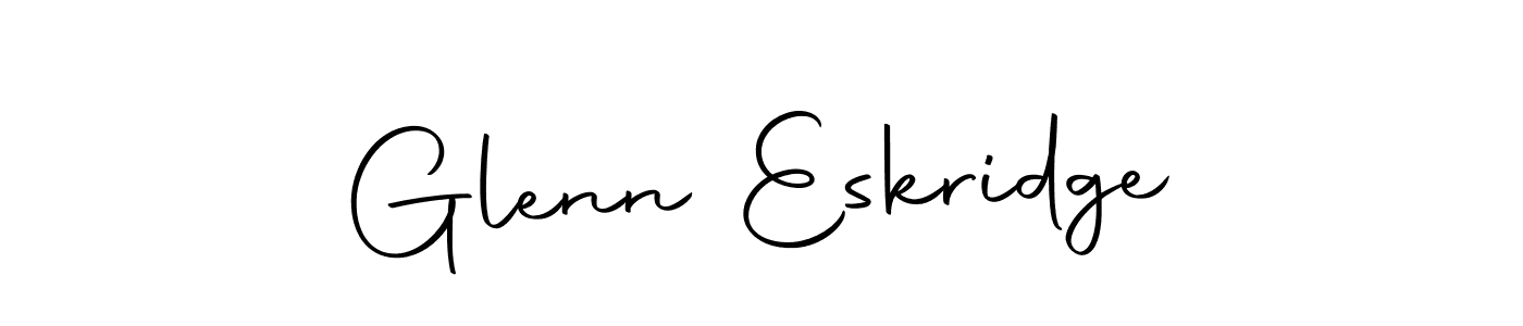 How to make Glenn Eskridge name signature. Use Autography-DOLnW style for creating short signs online. This is the latest handwritten sign. Glenn Eskridge signature style 10 images and pictures png