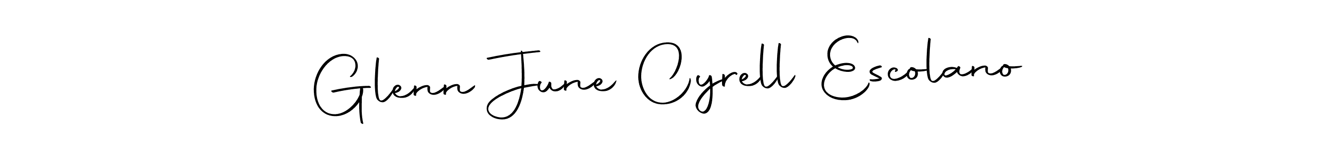 See photos of Glenn June Cyrell Escolano official signature by Spectra . Check more albums & portfolios. Read reviews & check more about Autography-DOLnW font. Glenn June Cyrell Escolano signature style 10 images and pictures png