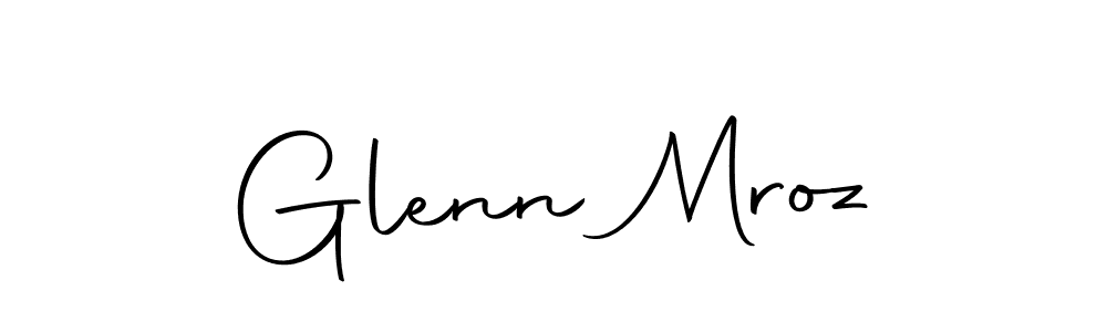 Use a signature maker to create a handwritten signature online. With this signature software, you can design (Autography-DOLnW) your own signature for name Glenn Mroz. Glenn Mroz signature style 10 images and pictures png