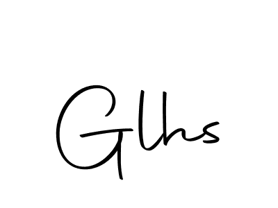 Make a beautiful signature design for name Glhs. With this signature (Autography-DOLnW) style, you can create a handwritten signature for free. Glhs signature style 10 images and pictures png