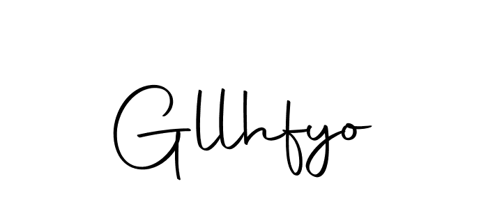 Design your own signature with our free online signature maker. With this signature software, you can create a handwritten (Autography-DOLnW) signature for name Gllhfyo. Gllhfyo signature style 10 images and pictures png