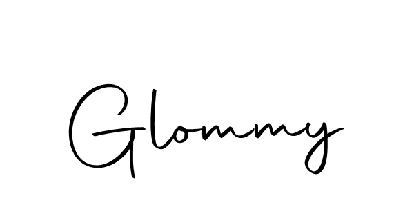 The best way (Autography-DOLnW) to make a short signature is to pick only two or three words in your name. The name Glommy include a total of six letters. For converting this name. Glommy signature style 10 images and pictures png