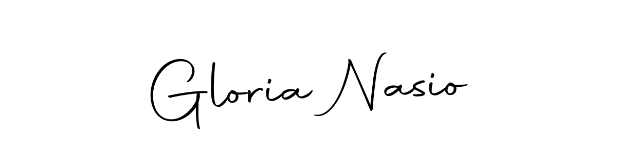 You can use this online signature creator to create a handwritten signature for the name Gloria Nasio. This is the best online autograph maker. Gloria Nasio signature style 10 images and pictures png