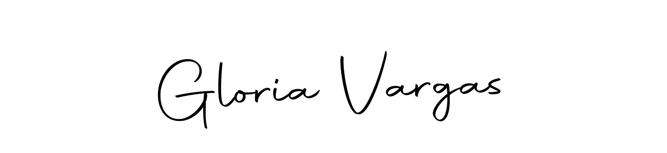 Use a signature maker to create a handwritten signature online. With this signature software, you can design (Autography-DOLnW) your own signature for name Gloria Vargas. Gloria Vargas signature style 10 images and pictures png