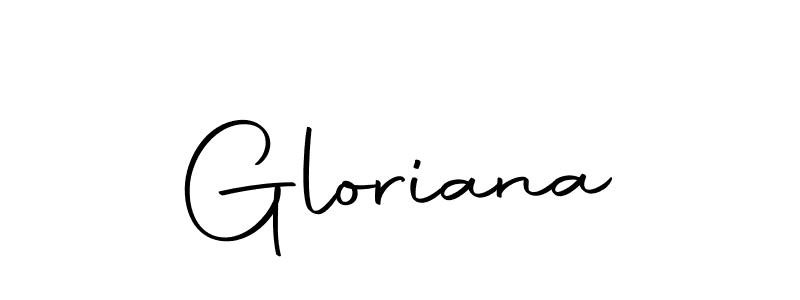 How to make Gloriana signature? Autography-DOLnW is a professional autograph style. Create handwritten signature for Gloriana name. Gloriana signature style 10 images and pictures png