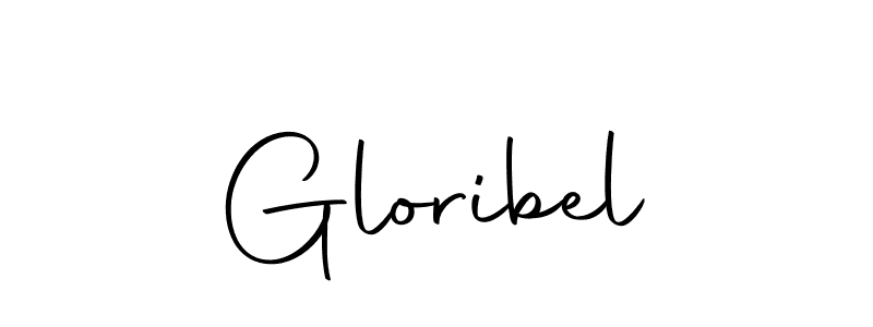 The best way (Autography-DOLnW) to make a short signature is to pick only two or three words in your name. The name Gloribel include a total of six letters. For converting this name. Gloribel signature style 10 images and pictures png