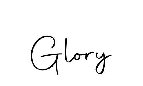 The best way (Autography-DOLnW) to make a short signature is to pick only two or three words in your name. The name Glory include a total of six letters. For converting this name. Glory signature style 10 images and pictures png