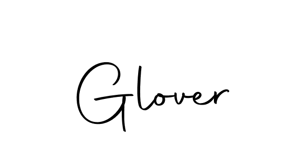 Glover stylish signature style. Best Handwritten Sign (Autography-DOLnW) for my name. Handwritten Signature Collection Ideas for my name Glover. Glover signature style 10 images and pictures png