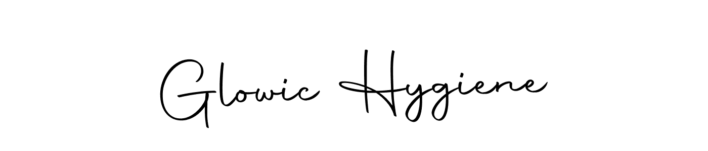 Design your own signature with our free online signature maker. With this signature software, you can create a handwritten (Autography-DOLnW) signature for name Glowic Hygiene. Glowic Hygiene signature style 10 images and pictures png