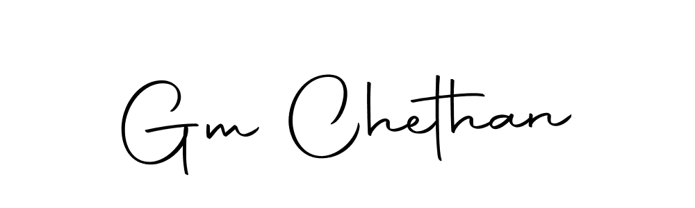 Also we have Gm Chethan name is the best signature style. Create professional handwritten signature collection using Autography-DOLnW autograph style. Gm Chethan signature style 10 images and pictures png