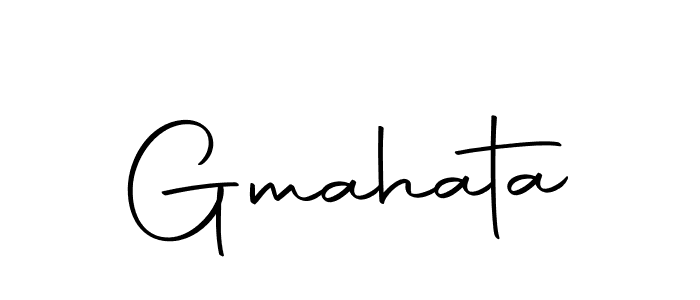You should practise on your own different ways (Autography-DOLnW) to write your name (Gmahata) in signature. don't let someone else do it for you. Gmahata signature style 10 images and pictures png