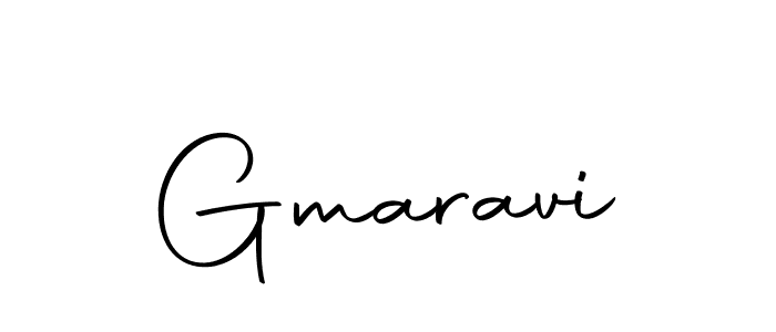 Use a signature maker to create a handwritten signature online. With this signature software, you can design (Autography-DOLnW) your own signature for name Gmaravi. Gmaravi signature style 10 images and pictures png