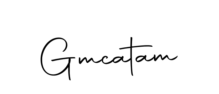 Here are the top 10 professional signature styles for the name Gmcatam. These are the best autograph styles you can use for your name. Gmcatam signature style 10 images and pictures png