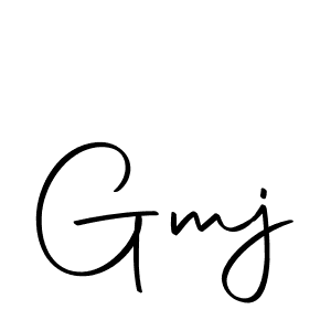 The best way (Autography-DOLnW) to make a short signature is to pick only two or three words in your name. The name Gmj include a total of six letters. For converting this name. Gmj signature style 10 images and pictures png