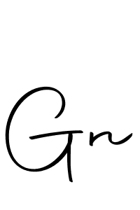 Create a beautiful signature design for name Gn. With this signature (Autography-DOLnW) fonts, you can make a handwritten signature for free. Gn signature style 10 images and pictures png