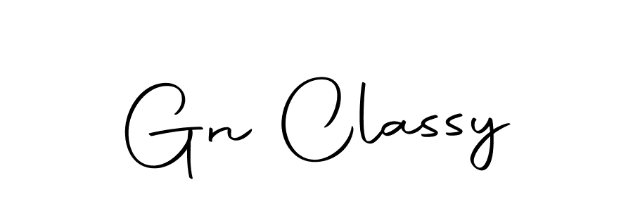 You should practise on your own different ways (Autography-DOLnW) to write your name (Gn Classy) in signature. don't let someone else do it for you. Gn Classy signature style 10 images and pictures png