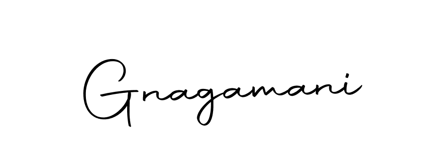 Make a beautiful signature design for name Gnagamani. With this signature (Autography-DOLnW) style, you can create a handwritten signature for free. Gnagamani signature style 10 images and pictures png