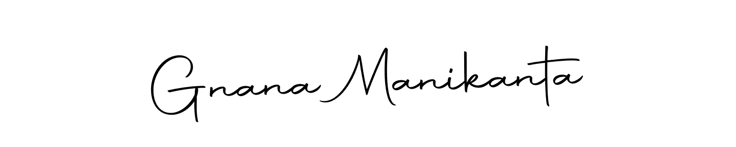 Design your own signature with our free online signature maker. With this signature software, you can create a handwritten (Autography-DOLnW) signature for name Gnana Manikanta. Gnana Manikanta signature style 10 images and pictures png