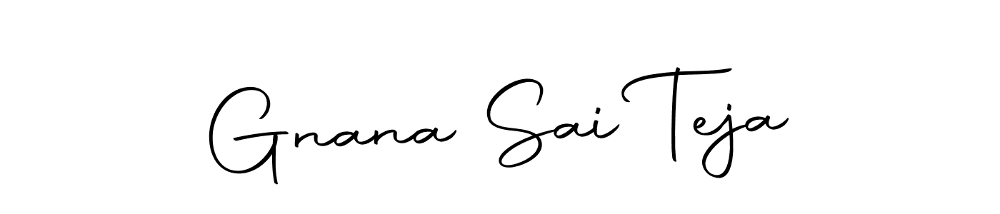 Gnana Sai Teja stylish signature style. Best Handwritten Sign (Autography-DOLnW) for my name. Handwritten Signature Collection Ideas for my name Gnana Sai Teja. Gnana Sai Teja signature style 10 images and pictures png