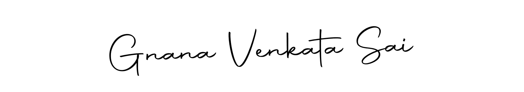 if you are searching for the best signature style for your name Gnana Venkata Sai. so please give up your signature search. here we have designed multiple signature styles  using Autography-DOLnW. Gnana Venkata Sai signature style 10 images and pictures png