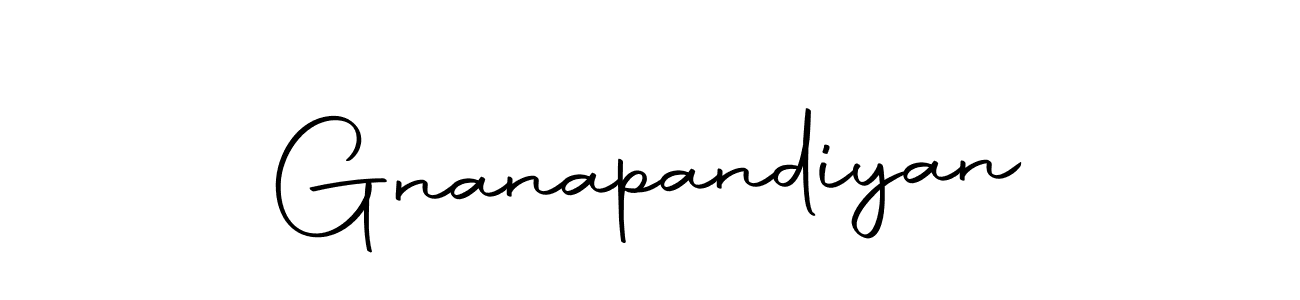 How to make Gnanapandiyan signature? Autography-DOLnW is a professional autograph style. Create handwritten signature for Gnanapandiyan name. Gnanapandiyan signature style 10 images and pictures png