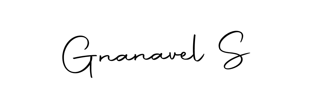 Similarly Autography-DOLnW is the best handwritten signature design. Signature creator online .You can use it as an online autograph creator for name Gnanavel S. Gnanavel S signature style 10 images and pictures png